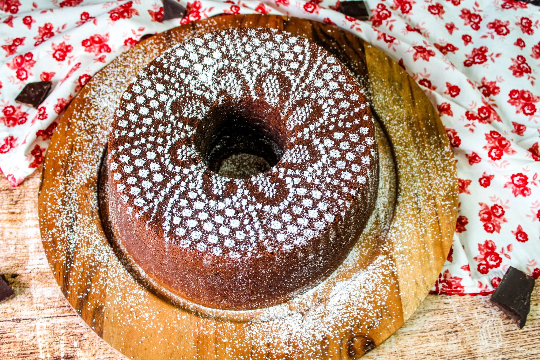 The Ultimate Chocolate Pound Cake